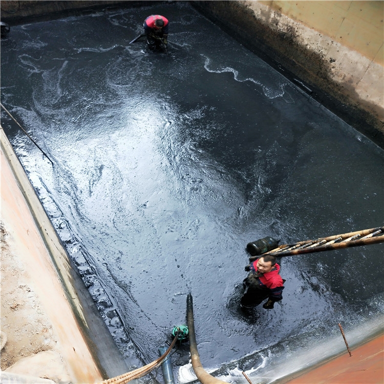 河间废水池清理