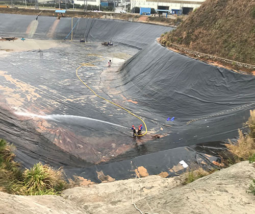 河间废水池清理