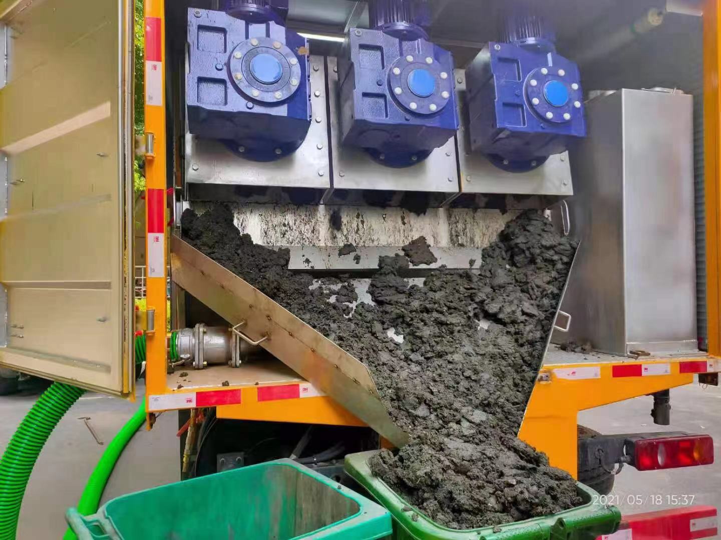 河间化粪池清掏城市维护站-泥浆净化干湿分离处理